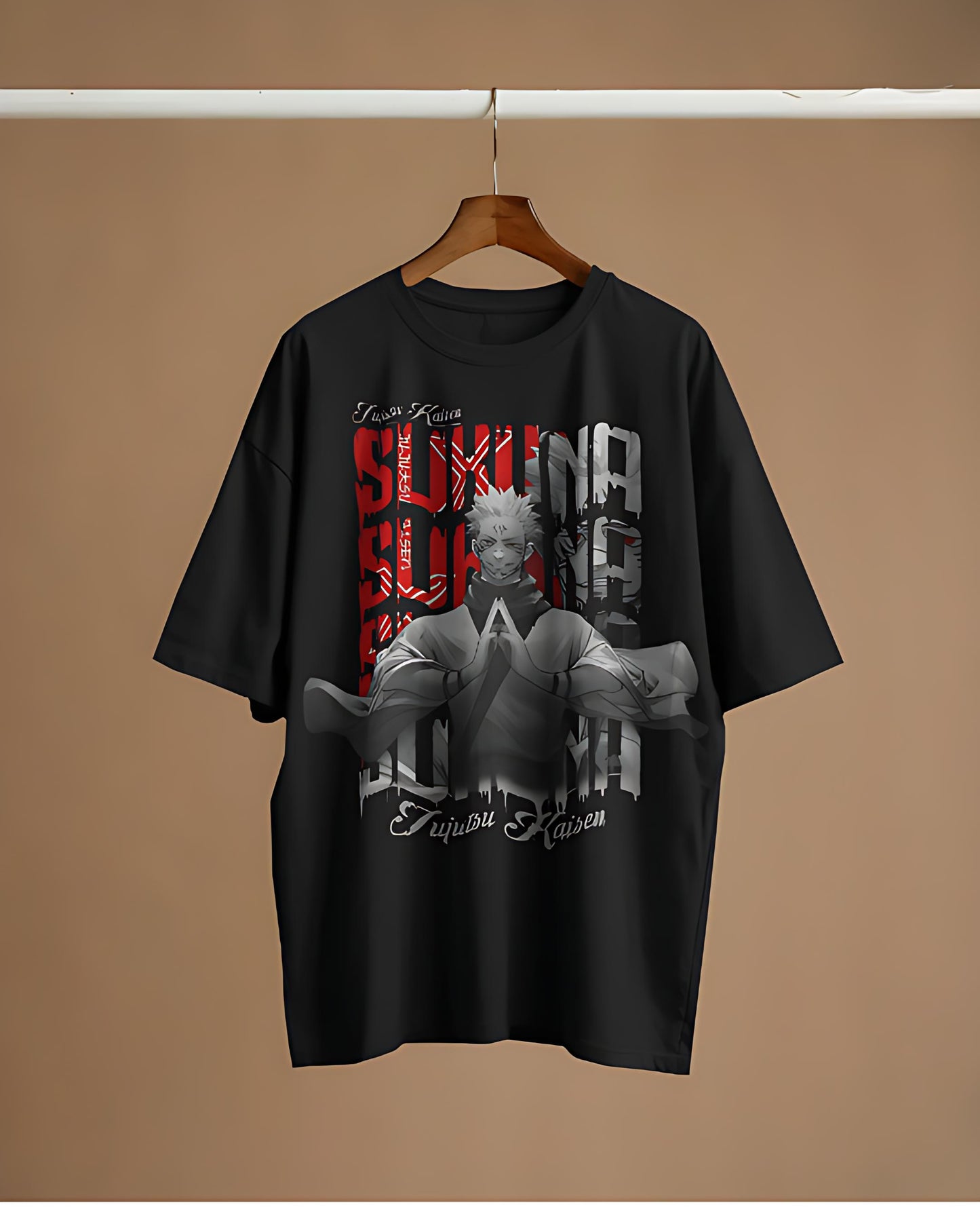 🔥 Sukuna Supreme Oversized Anime Tee